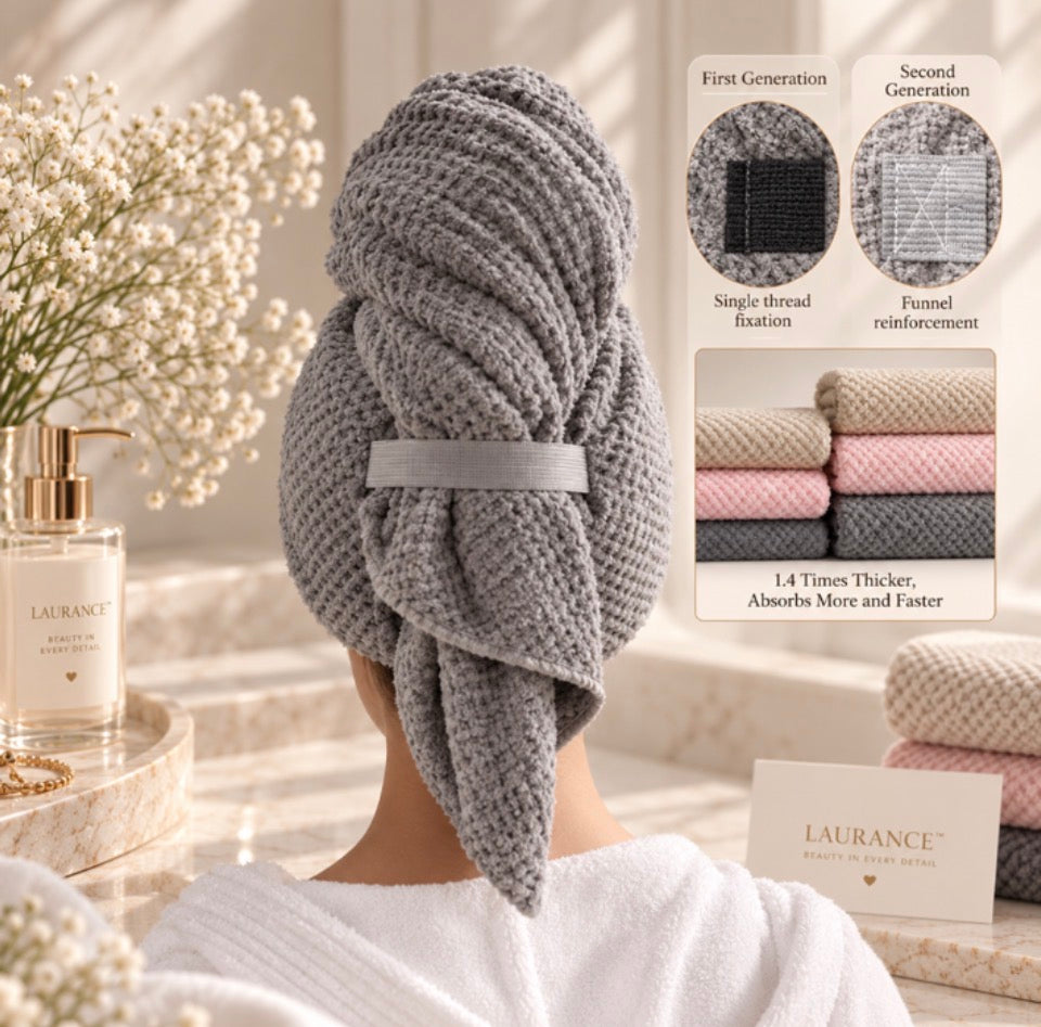 Laurance Luxe Microvezel Haarwrap
