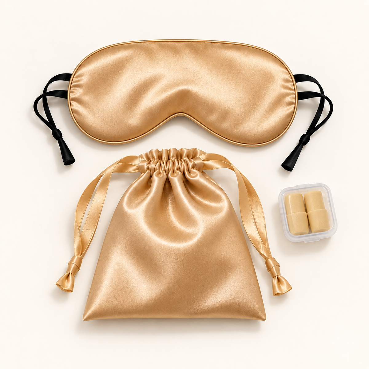 Laurance Satijnen Slaapmaskerset, 3-delig