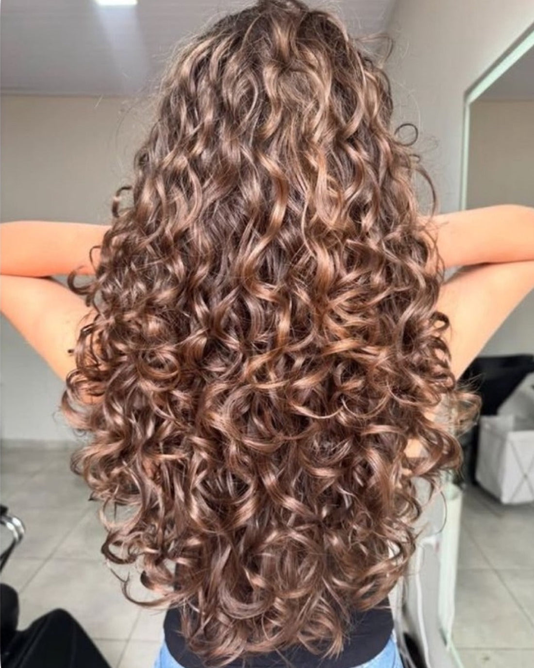 Defined glossy curls hair inspiration