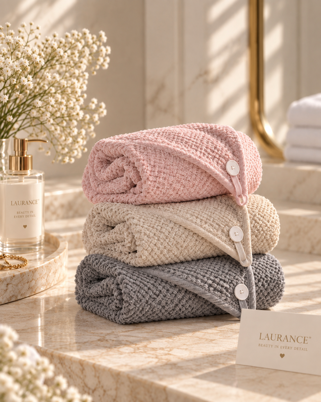 Laurance Luxe Microvezel Haarwrap