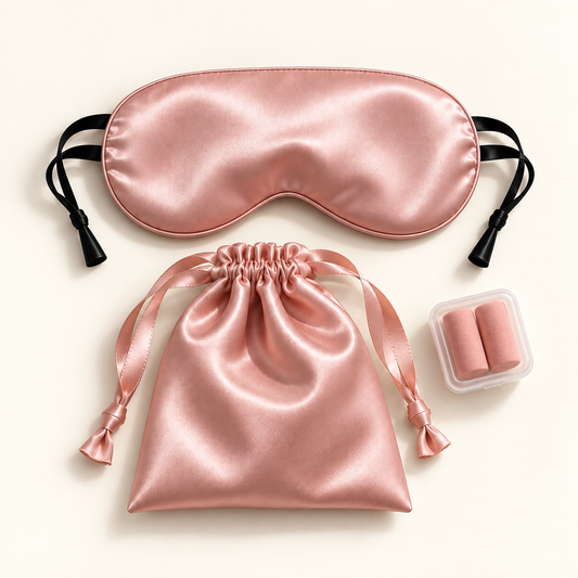 Laurance Satijnen Slaapmaskerset, 3-delig
